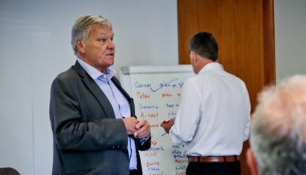 Brian Giving a training session
