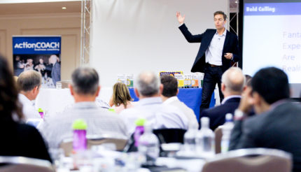 Nik Gray business seminar