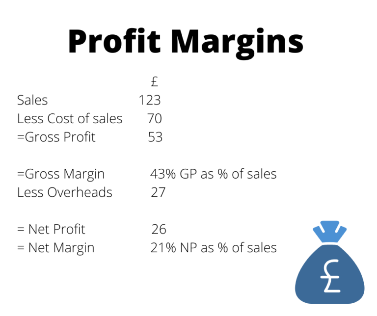 profit margin business plan example
