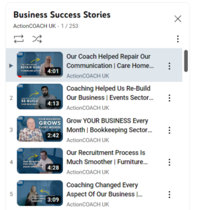 ActionCOACH Success Stories