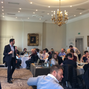 Full room at the workshop: "Maximise The Value Of Your Business"